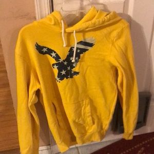 Mens American Eagle Hoodie Sweatshirt Small